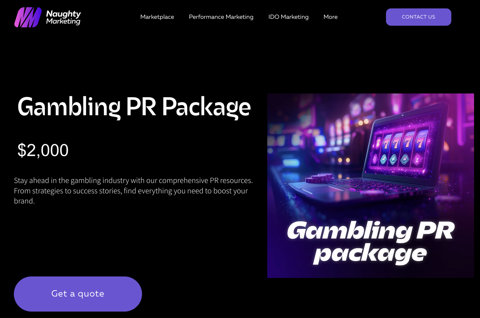 iGaming PR Agency